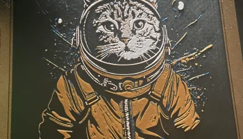 AstroCat - Живопись HueForge 2
