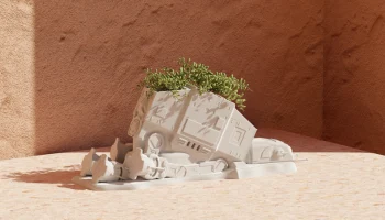 AT-AT - Горшечное растение из "Звездных войн"......... 1