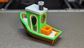 3DBenchy в 5 цветах 1