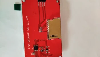 2,8 TFT SPI 240x320 V1.2 (3D модель) 2