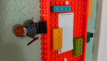 360 градусов LEGO для вашего декора или стандартного выкл... 8