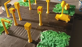 Интерактивные светодиодные светофоры и уличные фонари для... 1