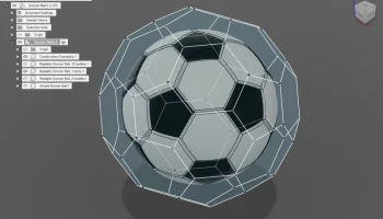 Футбольный мяч, включая параметрический .f3d......... 1
