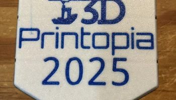Значок Printopia 2025 - Voron Design 3D модель 1