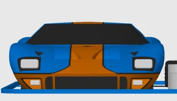 Карта комплекта Ford GT 40 (Ле-Ман) (масштаб 1:24)... 8