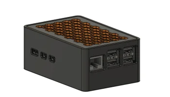 Raspberry Pi 5 и PineberryPi HatDrive! Нижний корпус