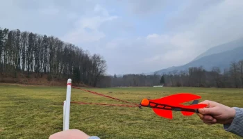 Самолет Eagle с резиновой лентой 1