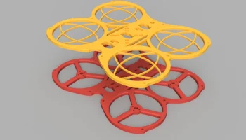 Многоцелевой безопасный 3-дюймовый квадрокоптер DiA Owl v... 2