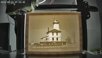 Задний фонарь Saginaw River с литофаном... Задний фонарь Saginaw River с литофаном...