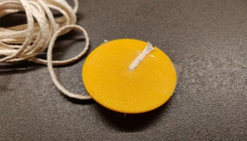 Candle mold 40x100 with a string lock 4