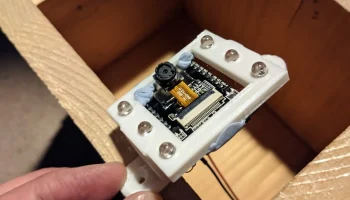 Кронштейн ESP32-Cam для птичьих скворечников 2