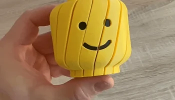 Извилистая голова-непоседа из LEGO 4