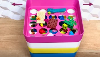 Lego Sorting Tray (штабелируемый компактный органайзер из... 4