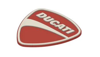 Большой знак Ducati