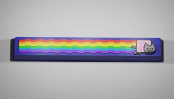 Клавиатура "Пробел" Nyan Cat