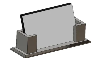 Базовая конструкция визитницы