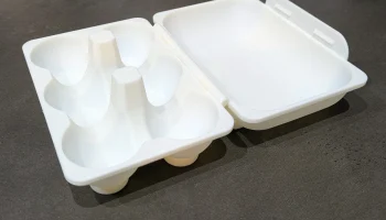 Картонная коробка для яиц (6x и 4x) - Шарнир - Штабелируе... 1