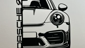 Porsche 911 - украшение на пару Porsche 911 - украшение на пару