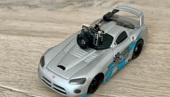 Шасси радиоуправляемой машинки для корпуса в масштабе 1/43 9