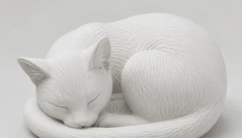 Schlafende Katze/Спящий кот