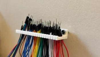 Перемычка/держатель кабеля/органайзер V2.0 (для Arduino, ...