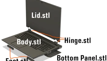 Миниатюрный игровой ноутбук Legion 5 (масштаб 1/4)...... 5