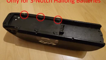 Держатель аккумулятора Hailong Ebike 2