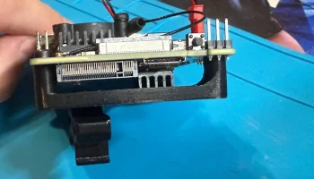 Крепление OrangePi 3b/4a на DIN-рейку 4