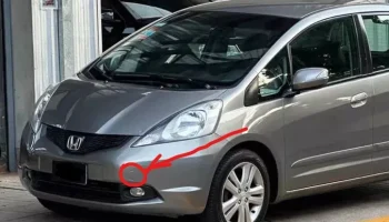 Чехол на передний фаркоп Honda Fit/Jazz 2008-2014 гг........