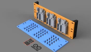 Панель кронштейна для монтажа в стойку Arduino UNO 10 дюй... 1