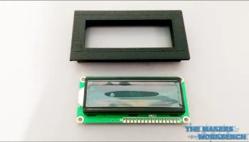 Панельное крепление ЖК-дисплея 16x2 с лицевой панелью....... 3