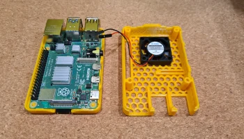 модифицированный корпус для Raspberry Pi 4 с камерой Pi + ко 1