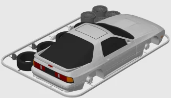 Карта комплекта Mazda RX-7 Turbo II (FC3S) (масштаб 1:24) 2