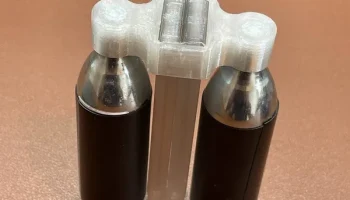 Двойная тележка для CO2 16 г + двойной держатель рычага д... 1