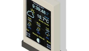 3.2 Корпус TFT-экрана (метеостанция) 3