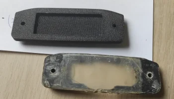 Корпус подсветки номерного знака Киа Сид............