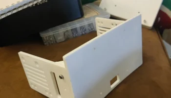 Двойное крепление DIN VESA 75 x 75 1