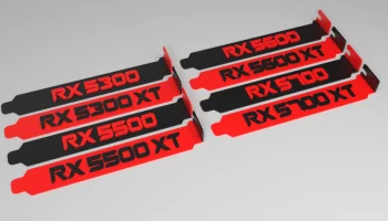 Крышки слотов PCI/PCI-E для AMD Radeon RX 5000 серии......