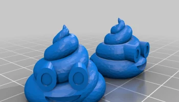Крышка клапана Poo Emoji Schrader