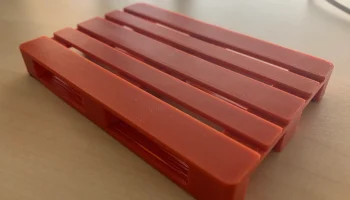 Europalette Tischuntersetzer 1:10 / подставка под стол из ев