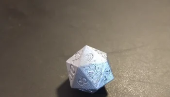 [EN] Balanced Die 20 / [FR] D&eacute; 20 &eacute;quilibr&eacute; 1