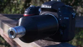 4-х плановый объектив микроскопа с байонетом Nikon F