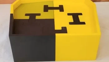 Подставка для монитора, напечатанная на 3D-принтере (моду... 1
