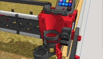 LowRider 3 CNC - надстройка - держатель ручки / держатель... 2