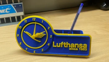 LUFTHANSA Ремикс Maker World Clock 1
