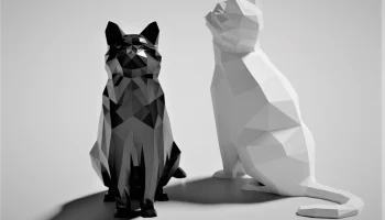 Low Poly Cat 2.0 (Украшение) (Без поддержек!)............ 8
