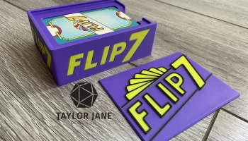 Компактная дорожная коробка Flip 7 (версия Tuckbox) 8