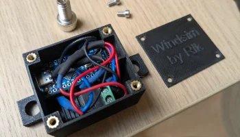 Корпус симулятора ветра для Arduino Nano и 3-х выходов ве...