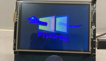 Дисплей Adafruit PyPortal Titano