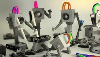 "Butterbot/Purposebot" - игрушка-позирующая игрушка для 3.. 3